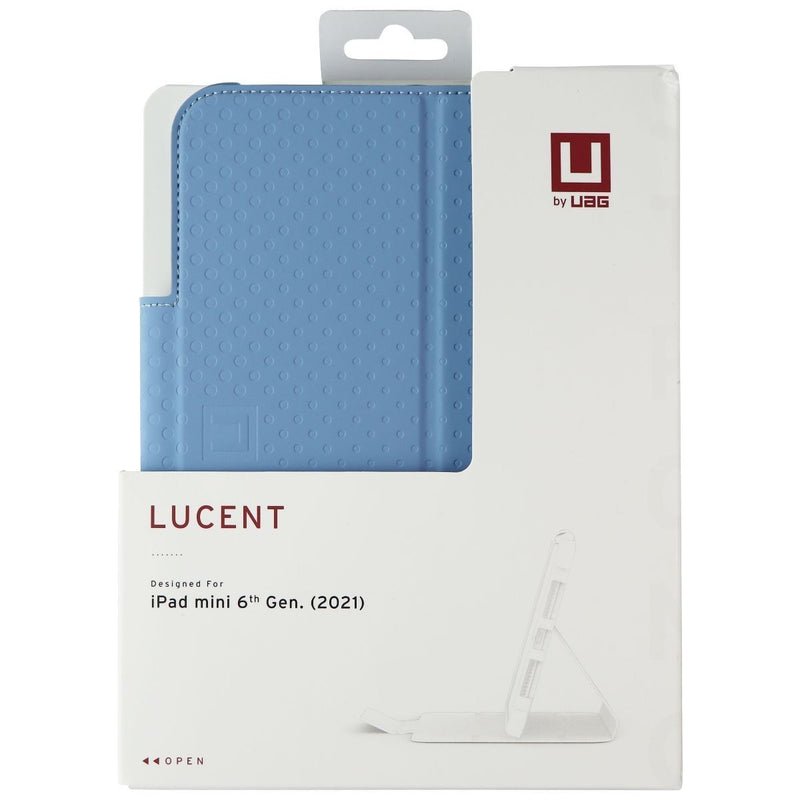 UAG Lucent Series Folio Case for Apple iPad Mini (6th Gen) - Cerulean
