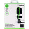 Belkin (2.1A) Wall & Car Charger Kit with 4-Foot Micro-USB Cable - Black/Green