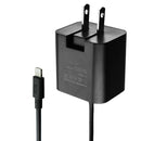PureGear (5V/2.4A) 5-Ft 8-Pin Wired Wall Charger for iPhone/iPad - Black 08638PG