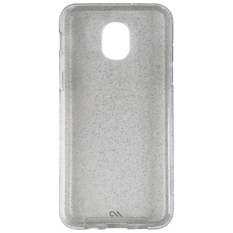Case-Mate Sheer Glam Series Case for Samsung Galaxy J3 - Glitter Clear