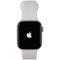 Apple Watch Series 6 (GPS + LTE) - 44mm Silver Aluminum/White Sport Band (A2294)