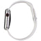 Apple Watch Series 6 (GPS + LTE) - 44mm Silver Aluminum/White Sport Band (A2294)