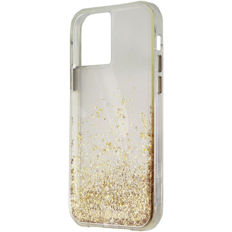 Case-Mate Twinkle Ombre Hard Case for Apple iPhone 12 and 12 Pro - Gold Glitter