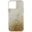 Case-Mate Twinkle Ombre Hard Case for Apple iPhone 12 and 12 Pro - Gold Glitter