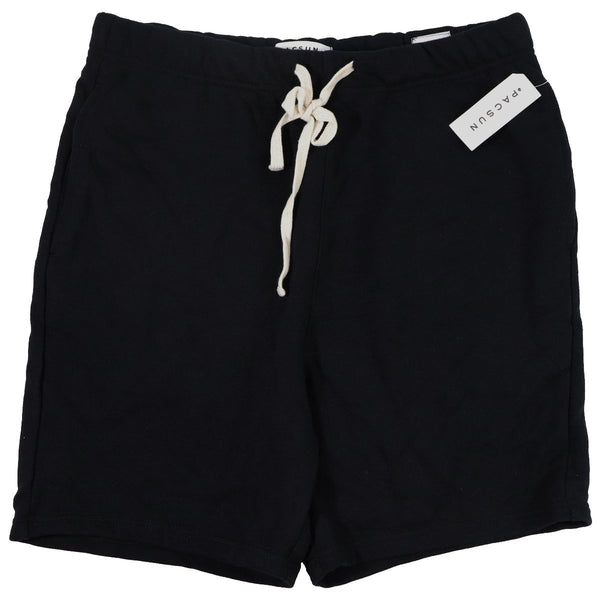 PacSun Mens Soft Sweat Shorts - Loose Medium (M) - Black