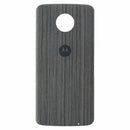 Motorola Style Shell Back Case for Motorola Moto Z / Z Force  - Silver Oak Wood