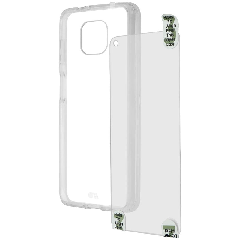 Case-Mate Protection Pack Clear Case & Screen for Motorola G Power 2021 - Clear