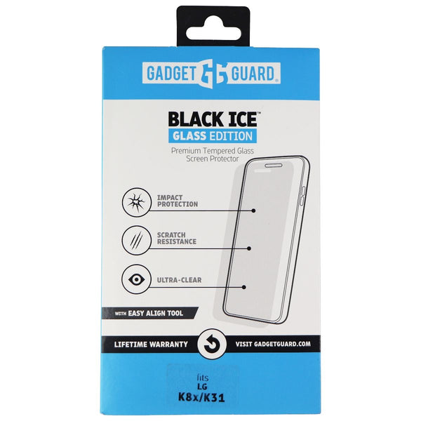 Gadget Guard Black Ice Tempered Glass for LG K8x / K31 Smartphones - Clear