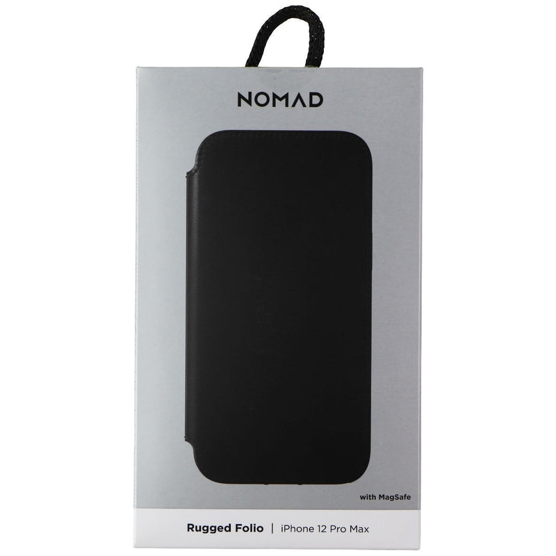 Nomad Rugged Folio Wallet Case for iPhone 12 Pro Max - Black
