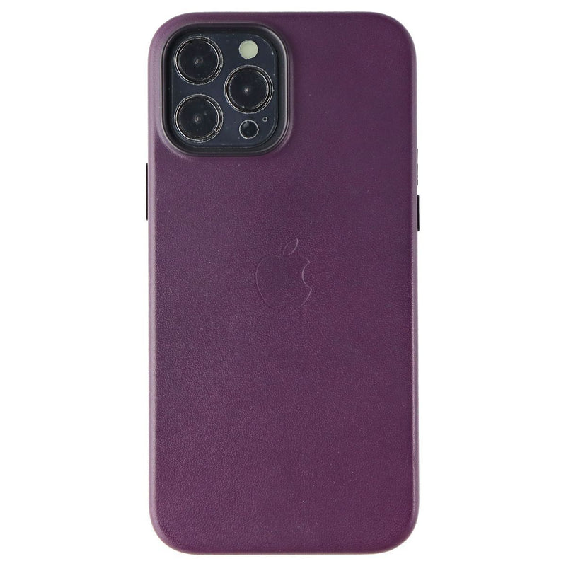 Apple Official Leather Case For Magsafe for Apple iPhone 13 - Dark Cherry