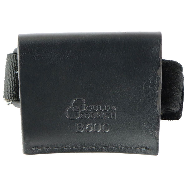 Gould & Goodrich B600 Leather Radio Strap - Black
