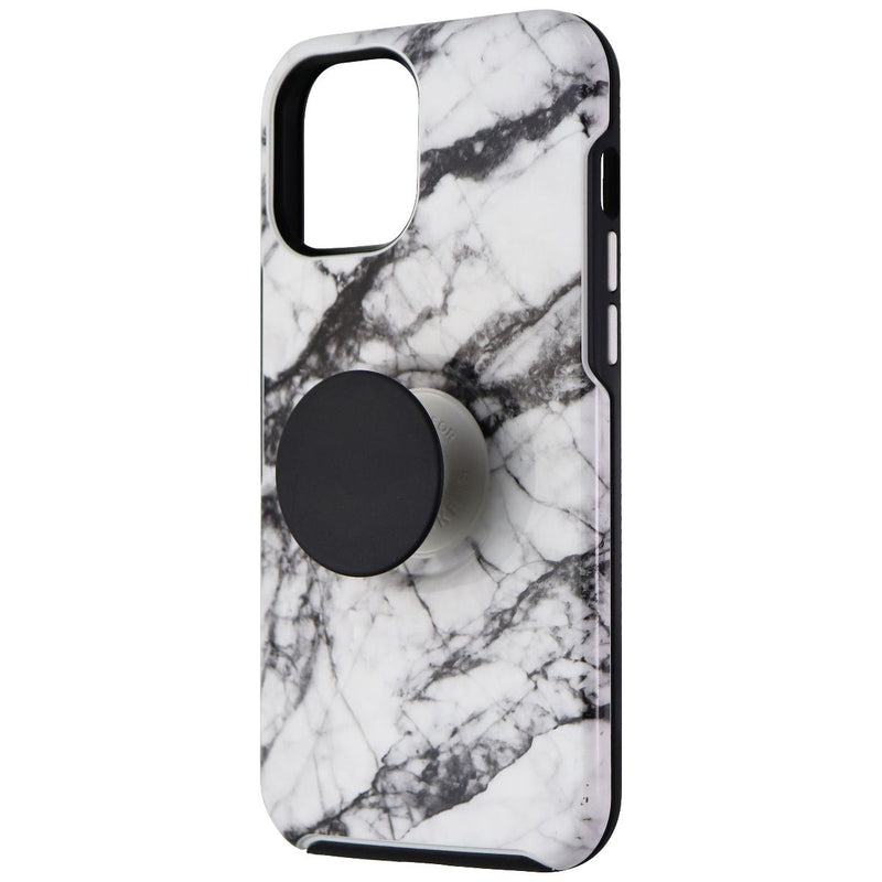 OtterBox Otter + Pop Symmetry Case for Apple iPhone 12 Pro Max - White Marble
