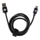 Qmadix 3.3Ft USB-A to USB-C Cable (QM-PDM3UC-BK) for Charge / Data Sync - Black
