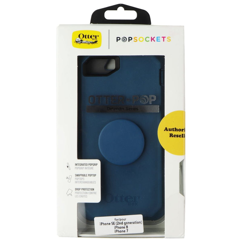 OtterBox Otter+Pop Defender Series Case for iPhone SE 2nd Gen/8/7 - Winter Shade