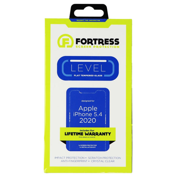 Fortress Level Flat Tempered Glass Screen Protector for Apple iPhone 12 Mini
