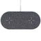 Ventev (20-Watt) Wireless Fast ChargePad Duo for Apple & Samsung - Gray