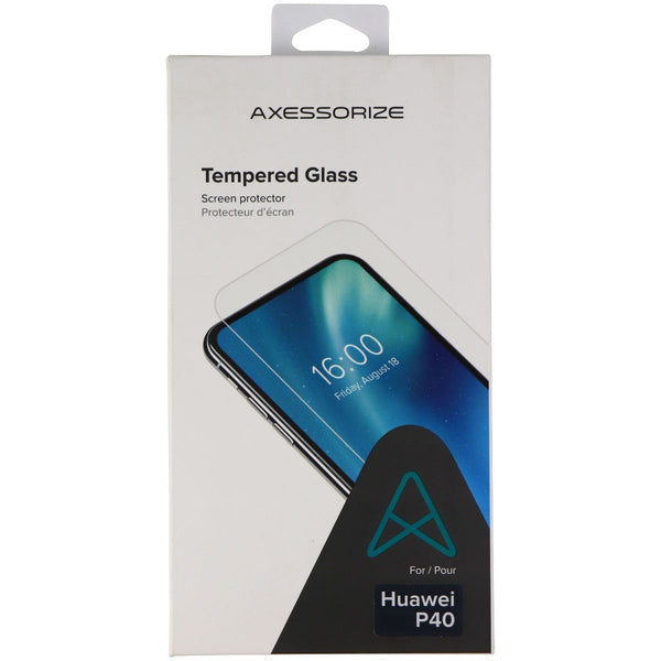 Axessorize Tempered Glass Screen Protector for Huawei P40 Smartphone - Clear