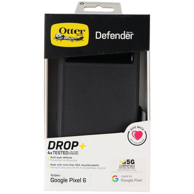 OtterBox Defender Series Case and Holster for Google Pixel 6 - Black