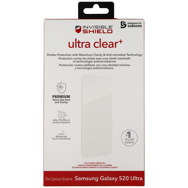 ZAGG Invisible Shield (Ultra Clear+) Screen Protector for Galaxy S20 Ultra