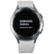 Samsung Galaxy Watch4 Classic (SM-R895U) Wi-Fi + LTE - 46mm Silver/White (S/M)