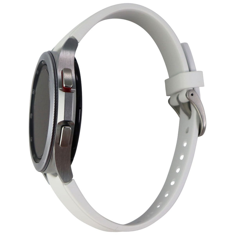 Samsung Galaxy Watch4 Classic (SM-R895U) Wi-Fi + LTE - 46mm Silver/White (S/M)