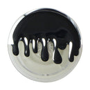 PopSockets Replacement Swappable Grip Top - Chrome Drip Silver (Top Only)