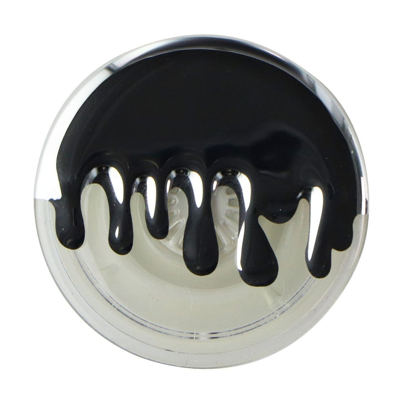 PopSockets Replacement Swappable Grip Top - Chrome Drip Silver (Top Only)