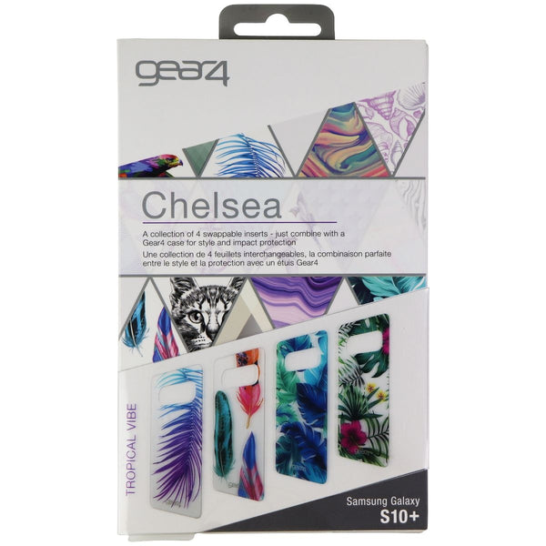 ZAGG Swappable Inserts for Galaxy (S10+) Chelsea Cases - Tropical Vibe Edition