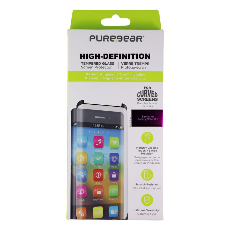 PureGear HD Curved Screen Protector for Samsung Galaxy Note10+ (Plus) - Clear