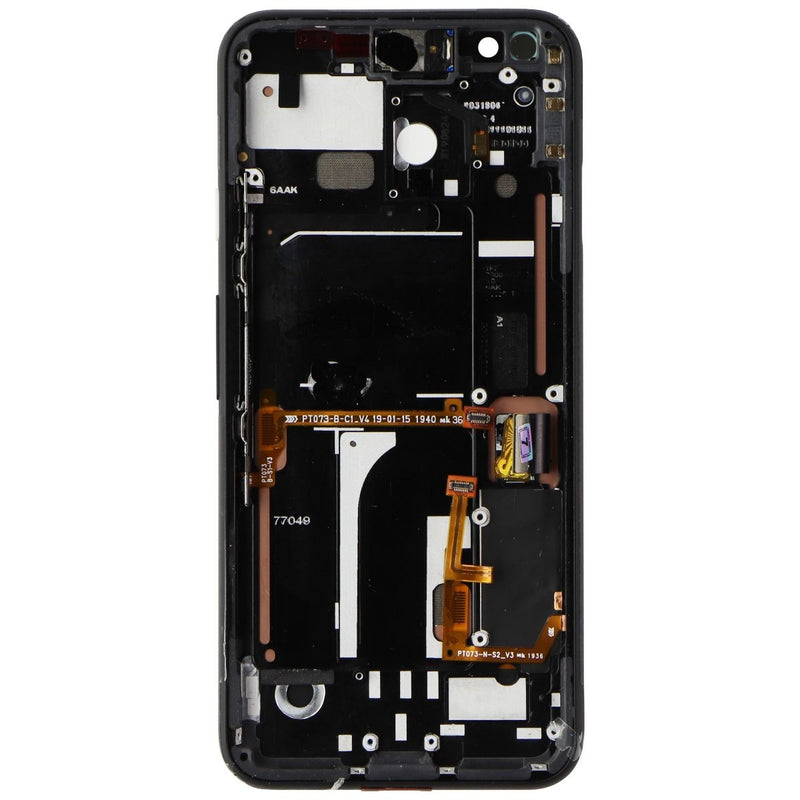 Repair Part - OLED Assembly with Frame (White Power button) for Google Pixel 4