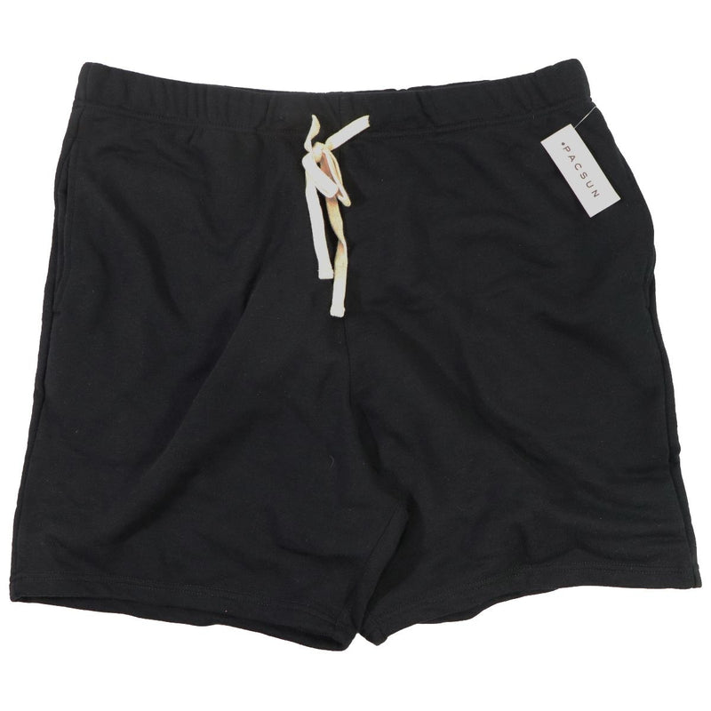 PacSun Mens Soft Sweat Shorts - Loose XL (XLG) - Black