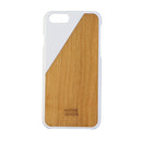 Native Union CLIC Wooden Series Hard Case for iPhone 6s 6 - White/Light Brown