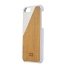 Native Union CLIC Wooden Series Hard Case for iPhone 6s 6 - White/Light Brown