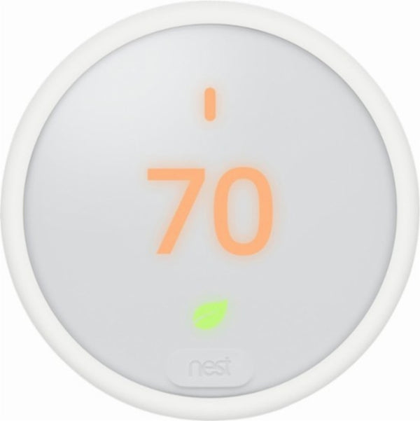 Nest Thermostat E Series Programmable Home Wi-Fi Thermostat T4000ES White