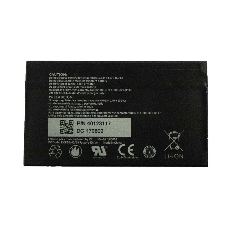 Novatel Wireless (4400mAh) Battery (160002/40123117) MiFi Verizon Jetpack 7730L
