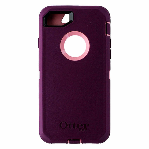 OtterBox Defender Series Case and Holster for iPhone 8 7 - Purple / Light Pink