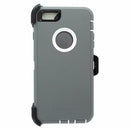 OtterBox Defender Case 77-52237  for iPhone 6 Plus 6S Plus-Gray & White Cover