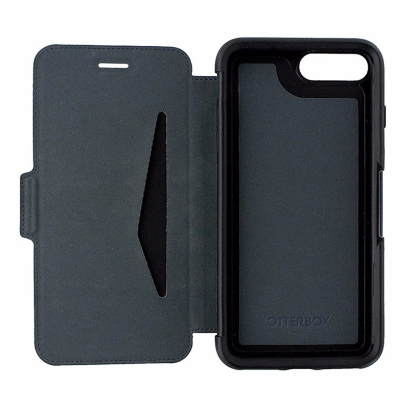 OtterBox Strada Series Leather Wallet Case for Apple iPhone 7 Plus - Black