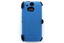 OtterBox Defender Case for HTC One M8 Blue/Black * Cover OEM Original