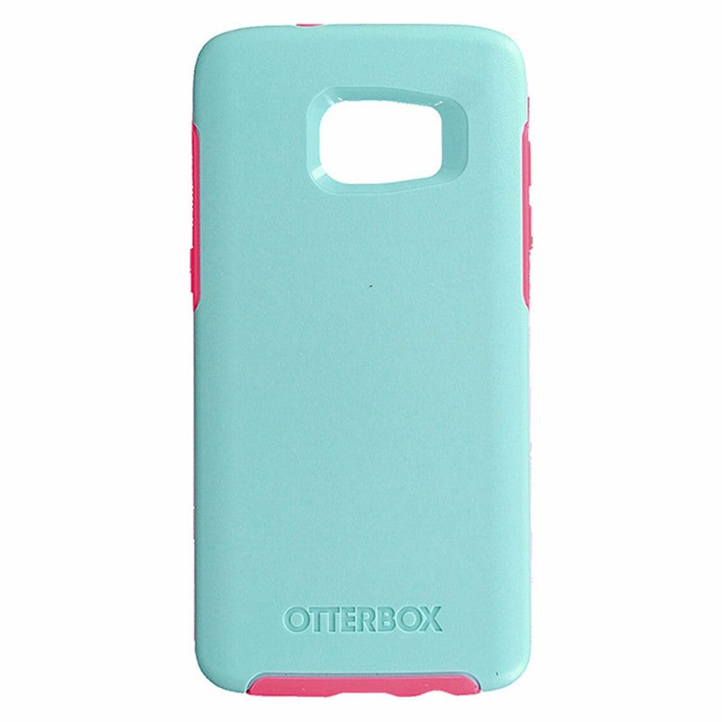 OtterBox Symmetry Case for Samsung Galaxy S7 Edge - Light Blue/Pink