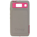 OtterBox Defender Series Case Cover for Motorola Droid RAZR HD - Gray/Pink