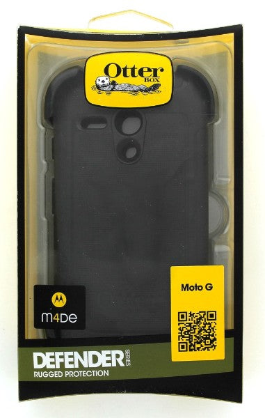 OtterBox Defender Case for Motorola Moto G Black * Cover OEM Original