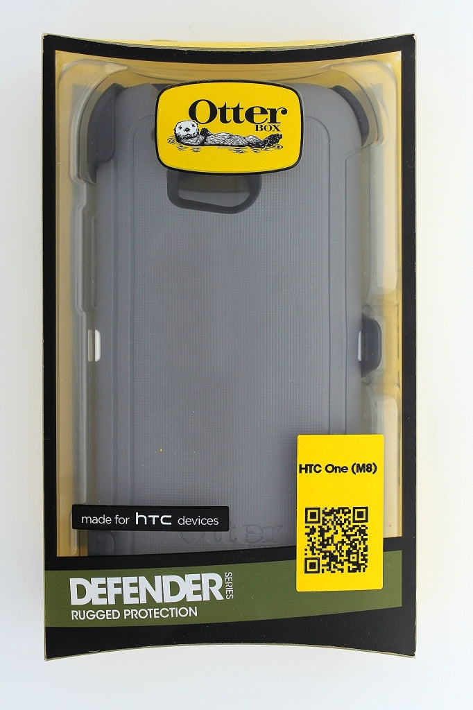 OtterBox Defender Case for HTC ONE M8 Glacier * Cover OEM Original