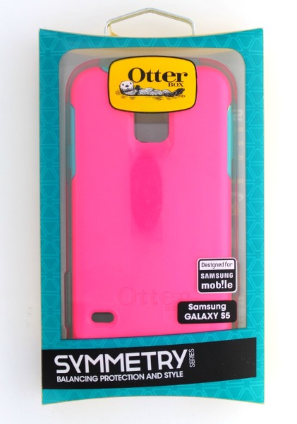 OtterBox Symmetry Series Case for Samsung Galaxy S5 - Pink/Blue