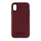 OtterBox Symmetry Series Case for Apple iPhone Xs and X  - Dark Red/Gray