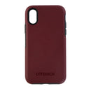 OtterBox Symmetry Series Case for Apple iPhone Xs and X  - Dark Red/Gray
