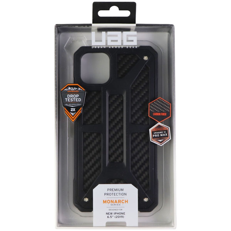Urban Armor Gear Monarch Series Case for Apple iPhone 11 Pro Max - Carbon Fiber