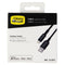 OtterBox (6.6-Ft) USB to Lightning 8-Pin Cable for iPhone/iPad/iPod - Black