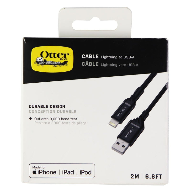 OtterBox (6.6-Ft) USB to Lightning 8-Pin Cable for iPhone/iPad/iPod - Black