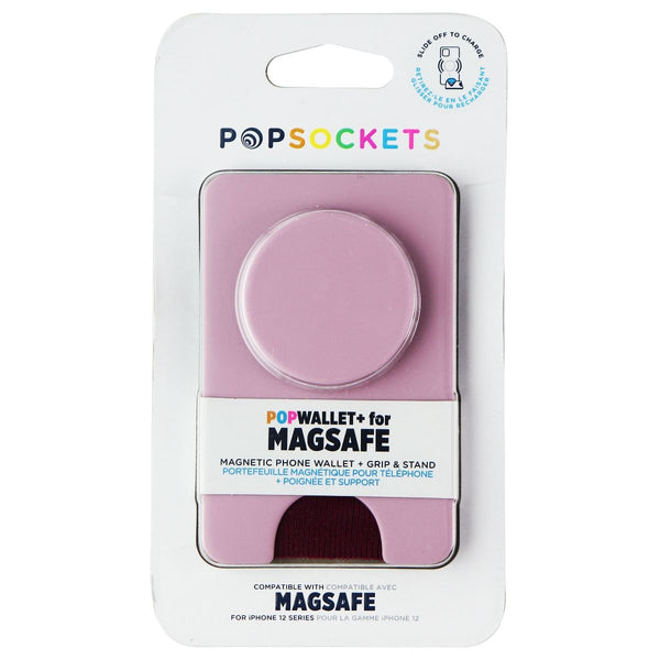PopSockets PopWallet+ Magnetic Grip for MagSafe Compatible Devices - Blush Pink